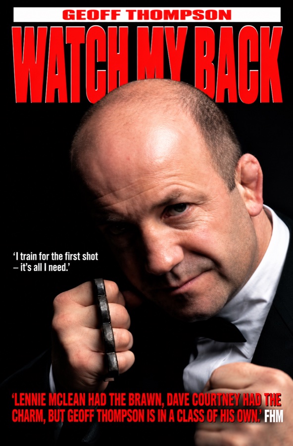 Watch My Back by Geoff Thompson, book cover