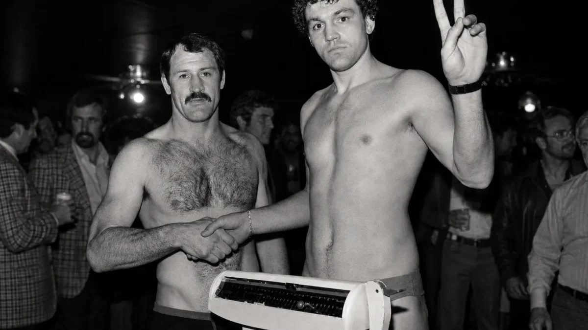 John L Gardner & Paul Sykes Pre fight